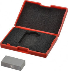 SPI - 0.7" Rectangular Steel Gage Block - Accuracy Grade 0, Includes NIST Traceability Certification - Industrial Tool & Supply