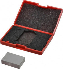 SPI - 0.95" Rectangular Steel Gage Block - Accuracy Grade 0, Includes NIST Traceability Certification - Industrial Tool & Supply