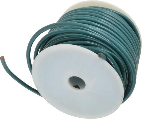 Southwire - 10 Gauge Automotive Primary Wire - 100' Long, Green - Industrial Tool & Supply