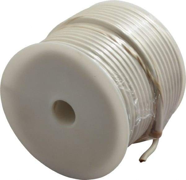 Southwire - 10 Gauge Automotive Primary Wire - 100' Long, White - Industrial Tool & Supply