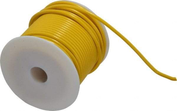 Southwire - 12 Gauge Automotive Primary Wire - 100' Long, Yellow - Industrial Tool & Supply