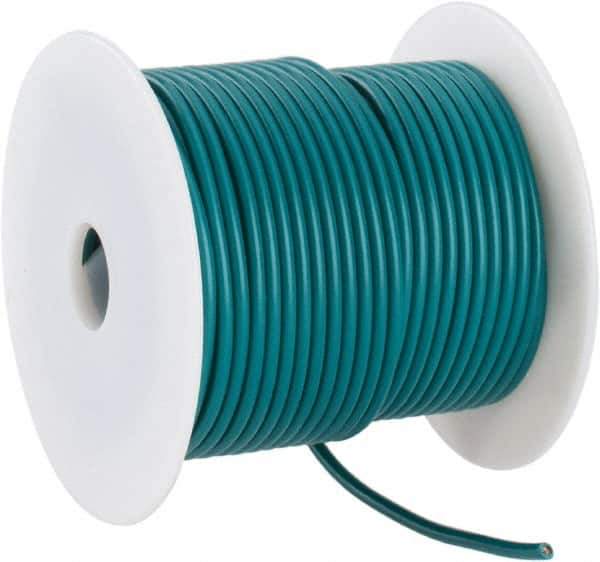 Southwire - 14 Gauge Automotive Primary Wire - 100' Long, Green - Industrial Tool & Supply