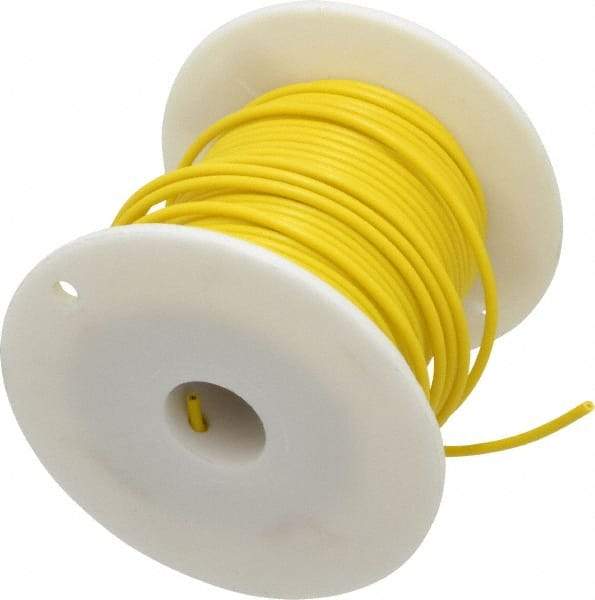 Southwire - 18 Gauge Automotive Primary Wire - 100' Long, Yellow - Industrial Tool & Supply