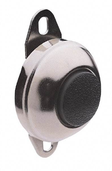 Gardner Bender - 2 Position, 12 Volt, 5 Amp, Horn Button Bracket Mount - On Off Sequence, 1 Switch, Silver - Industrial Tool & Supply