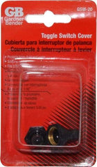 Gardner Bender - 12 Volt, Toggle Boot - 1 Switch, Black - Industrial Tool & Supply