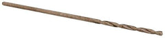 SGS - 1/32" 118° Solid Carbide Jobber Drill - Bright Finish, Right Hand Cut, Spiral Flute, Straight Shank, 1-1/4" OAL, Faceted Point - Industrial Tool & Supply