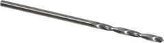 SGS - 1/16" 118° Solid Carbide Jobber Drill - Bright Finish, Right Hand Cut, Spiral Flute, Straight Shank, 1-1/2" OAL, Faceted Point - Industrial Tool & Supply