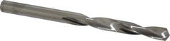 SGS - 17/64" 118° Solid Carbide Jobber Drill - Bright Finish, Right Hand Cut, Spiral Flute, Straight Shank, 3-1/2" OAL, Faceted Point - Industrial Tool & Supply