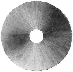 Value Collection - 2" Diam x 0.028" Blade Thickness, 3/8" Arbor Hole Diam, 152 Teeth, High Speed Steel Jeweler's Saw - Uncoated - Industrial Tool & Supply