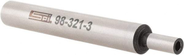 SPI - 0.2" Head Diam, 3/8" Shank, Single End, Mechanical Edge Finder - Accurate to 0.0002", Cylindrical Contact - Industrial Tool & Supply