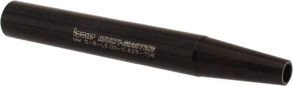 Iscar - Multimaster 5/8" 85° Shank Milling Tip Insert Holder & Shank - 0.37" Neck Diam, T06 Neck Thread, 5" OAL, Steel MM S-B Tool Holder - Industrial Tool & Supply