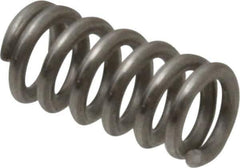 Value Collection - 0.12" OD, 0.02" Wire, 1/4" Free Length, Compression Spring - 40.33 Lb Spring Rating, Stainless Steel - Industrial Tool & Supply