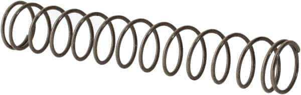 Value Collection - 0.24" OD, 0.02" Wire, 1-1/2" Free Length, Compression Spring - 1.49 Lb Spring Rating, Stainless Steel - Industrial Tool & Supply