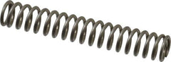 Value Collection - 0.24" OD, 0.032" Wire, 1-1/2" Free Length, Compression Spring - 7.56 Lb Spring Rating, Stainless Steel - Industrial Tool & Supply