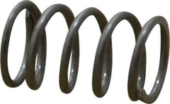Value Collection - 0.3" OD, 0.032" Wire, 1/2" Free Length, Compression Spring - 16.58 Lb Spring Rating, Stainless Steel - Industrial Tool & Supply