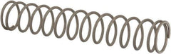 Value Collection - 0.36" OD, 0.032" Wire, 2" Free Length, Compression Spring - 2.86 Lb Spring Rating, Stainless Steel - Industrial Tool & Supply