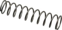 Value Collection - 0.48" OD, 0.047" Wire, 2" Free Length, Compression Spring - 6.7 Lb Spring Rating, Stainless Steel - Industrial Tool & Supply