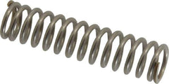 Value Collection - 0.48" OD, 0.062" Wire, 2" Free Length, Compression Spring - 18.75 Lb Spring Rating, Stainless Steel - Industrial Tool & Supply