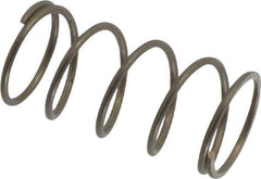 Value Collection - 0.72" OD, 0.054" Wire, 1-1/2" Free Length, Compression Spring - 8.07 Lb Spring Rating, Stainless Steel - Industrial Tool & Supply