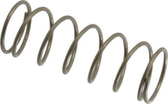Value Collection - 0.72" OD, 0.054" Wire, 2" Free Length, Compression Spring - 5.94 Lb Spring Rating, Stainless Steel - Industrial Tool & Supply