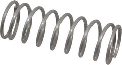 Value Collection - 0.72" OD, 0.062" Wire, 2" Free Length, Compression Spring - 9.4 Lb Spring Rating, Stainless Steel - Industrial Tool & Supply