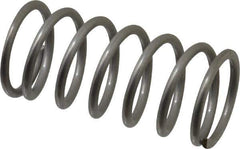 Value Collection - 0.72" OD, 0.072" Wire, 1-1/2" Free Length, Compression Spring - 21.64 Lb Spring Rating, Stainless Steel - Industrial Tool & Supply