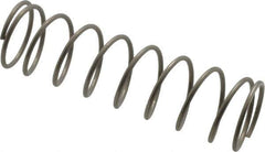 Value Collection - 0.85" OD, 0.062" Wire, 3" Free Length, Compression Spring - 4.84 Lb Spring Rating, Stainless Steel - Industrial Tool & Supply