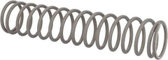 Value Collection - 0.85" OD, 0.08" Wire, 4" Free Length, Compression Spring - 8.42 Lb Spring Rating, Stainless Steel - Industrial Tool & Supply