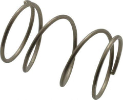 Value Collection - 0.975" OD, 0.062" Wire, 1-1/2" Free Length, Compression Spring - 8.45 Lb Spring Rating, Stainless Steel - Industrial Tool & Supply
