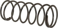 Value Collection - 0.975" OD, 0.072" Wire, 2-1/2" Free Length, Compression Spring - 7.96 Lb Spring Rating, Stainless Steel - Industrial Tool & Supply
