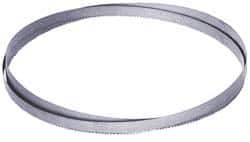 M.K. MORSE - 4 TPI, 5' 10" Long x 3/8" Wide x 0.025" Thick, Welded Band Saw Blade - High Carbon Steel, High Carbon Steel, Toothed Edge, Flexible Back, Contour Cutting - Industrial Tool & Supply