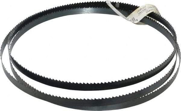 Starrett - 6 TPI, 7' 5" Long x 1/2" Wide x 0.025" Thick, Welded Band Saw Blade - Carbon Steel, Toothed Edge, Raker Tooth Set, Flexible Back, Contour Cutting - Industrial Tool & Supply