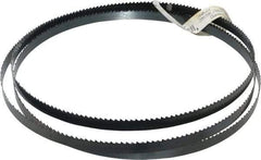Starrett - 6 TPI, 7' 5" Long x 1/2" Wide x 0.025" Thick, Welded Band Saw Blade - Carbon Steel, Toothed Edge, Raker Tooth Set, Flexible Back, Contour Cutting - Industrial Tool & Supply