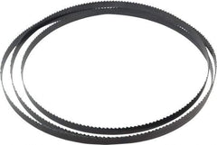 Starrett - 6 TPI, 7' 9" Long x 1/2" Wide x 0.025" Thick, Welded Band Saw Blade - Carbon Steel, Toothed Edge, Raker Tooth Set, Flexible Back, Contour Cutting - Industrial Tool & Supply
