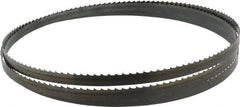 Starrett - 4 TPI, 7' 9-1/2" Long x 1/2" Wide x 0.025" Thick, Welded Band Saw Blade - Carbon Steel, Toothed Edge, Raker Tooth Set, Flexible Back, Contour Cutting - Industrial Tool & Supply