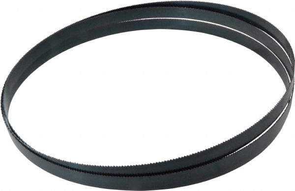 Starrett - 10 TPI, 10' 5" Long x 3/4" Wide x 0.032" Thick, Welded Band Saw Blade - Carbon Steel, Toothed Edge, Raker Tooth Set, Flexible Back, Contour Cutting - Industrial Tool & Supply