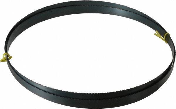 Starrett - 10 TPI, 10' 8" Long x 3/4" Wide x 0.032" Thick, Welded Band Saw Blade - Carbon Steel, Toothed Edge, Raker Tooth Set, Flexible Back, Contour Cutting - Industrial Tool & Supply