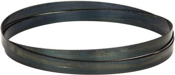 Starrett - 10 TPI, 10' 8" Long x 1" Wide x 0.035" Thick, Welded Band Saw Blade - Carbon Steel, Toothed Edge, Raker Tooth Set, Flexible Back, Contour Cutting - Industrial Tool & Supply