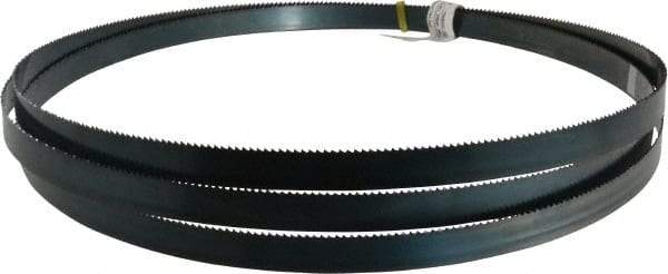 Starrett - 8 TPI, 10' 10-1/2" Long x 3/4" Wide x 0.032" Thick, Welded Band Saw Blade - Carbon Steel, Toothed Edge, Raker Tooth Set, Flexible Back, Contour Cutting - Industrial Tool & Supply