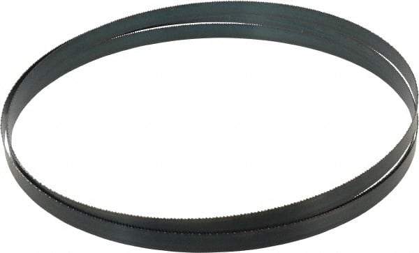 Starrett - 10 TPI, 11' 5" Long x 3/4" Wide x 0.032" Thick, Welded Band Saw Blade - Carbon Steel, Toothed Edge, Raker Tooth Set, Flexible Back, Contour Cutting - Industrial Tool & Supply