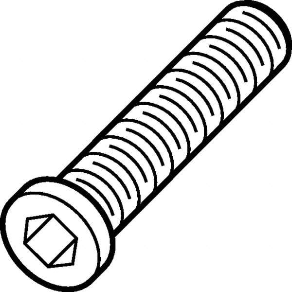 Kennametal - Torx Plus Cap Screw for Indexable Face/Shell Mills - KSRM Series - Industrial Tool & Supply
