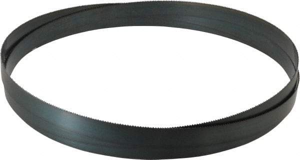 Starrett - 10 TPI, 11' 6" Long x 1" Wide x 0.035" Thick, Welded Band Saw Blade - Carbon Steel, Toothed Edge, Raker Tooth Set, Flexible Back, Contour Cutting - Industrial Tool & Supply