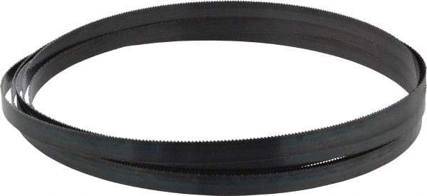 Starrett - 14 TPI, 12' 6" Long x 1/2" Wide x 0.025" Thick, Welded Band Saw Blade - Carbon Steel, Toothed Edge, Raker Tooth Set, Flexible Back, Contour Cutting - Industrial Tool & Supply