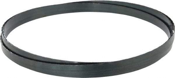 Starrett - 18/W TPI, 12' 6" Long x 1/2" Wide x 0.025" Thick, Welded Band Saw Blade - Carbon Steel, Toothed Edge, Wavy Tooth Set, Flexible Back, Contour Cutting - Industrial Tool & Supply