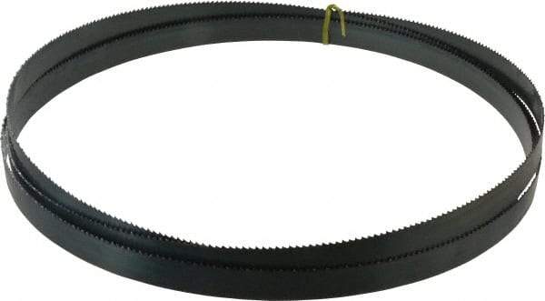 Starrett - 6 TPI, 12' 6" Long x 1" Wide x 0.035" Thick, Welded Band Saw Blade - Carbon Steel, Toothed Edge, Raker Tooth Set, Flexible Back, Contour Cutting - Industrial Tool & Supply