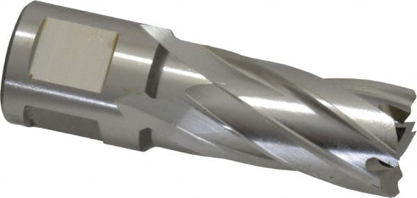 Hougen - 21/32" Diam x 1" Deep High Speed Steel Annular Cutter - Industrial Tool & Supply