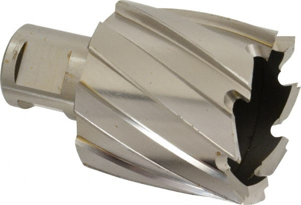 Hougen - 1-9/16" Diam x 1" Deep High Speed Steel Annular Cutter - Industrial Tool & Supply