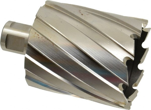 Hougen - 2-3/16" Diam x 2" Deep High Speed Steel Annular Cutter - Industrial Tool & Supply
