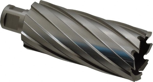 Hougen - 1-1/2" Diam x 3" Deep High Speed Steel Annular Cutter - Industrial Tool & Supply