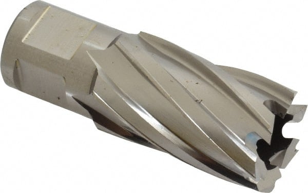 Hougen - 22mm Diam x 25mm Deep High Speed Steel Annular Cutter - Industrial Tool & Supply